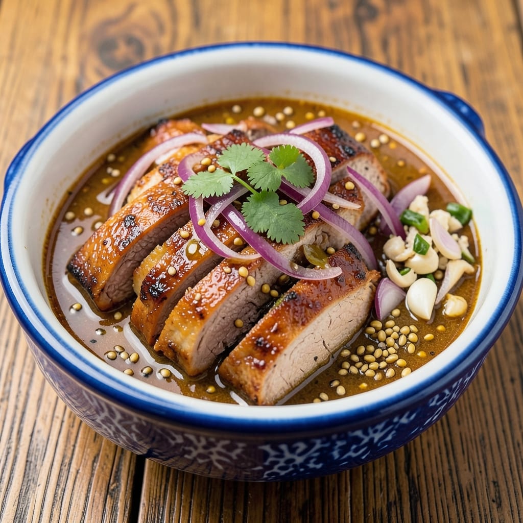 Bengali Pork Recipe: Mustard Seed and Poppy Crunch Simmered Slowly