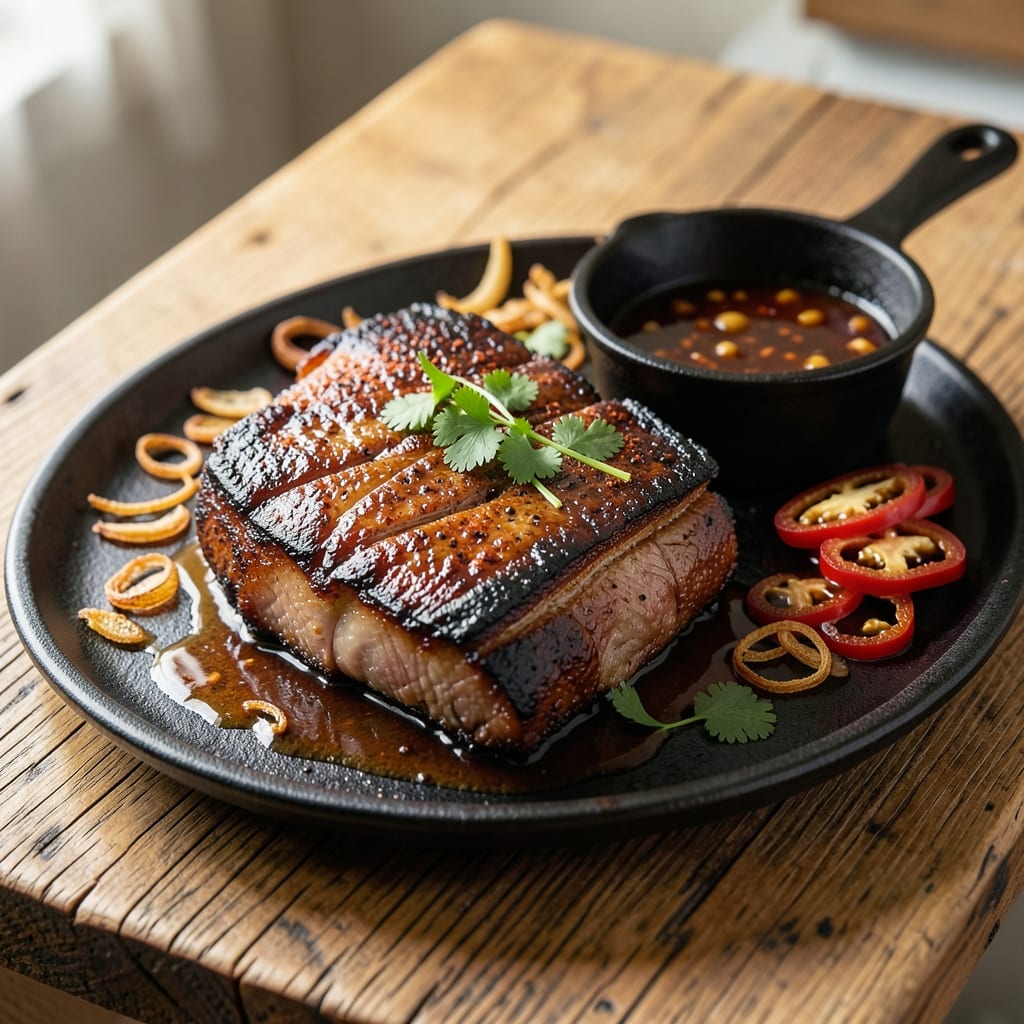 Blackened Pork Belly Recipe: Crackling Crust Meets Silky Fat