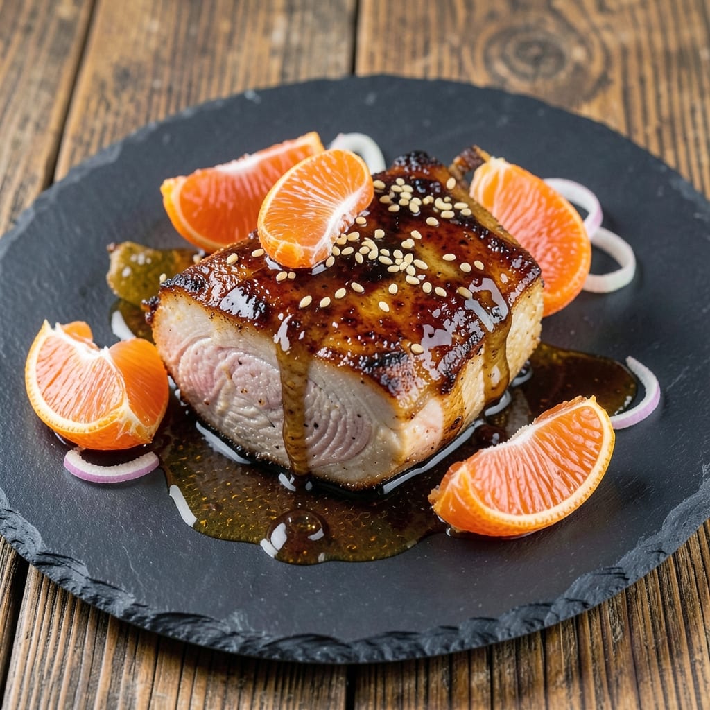 BJs Mandarin Orange Glazed Pork Chops Recipe: Citrusy-Sweet Glaze That Caramelizes Edges