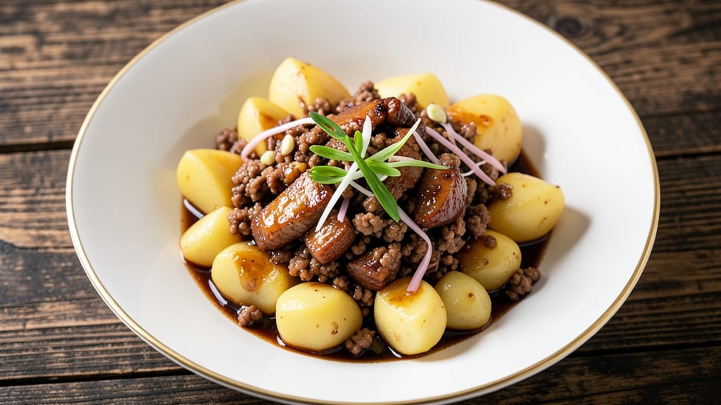 Minced Pork Potato Chinese Recipe: Stir-Fried Crispy Edges, Silky Centers