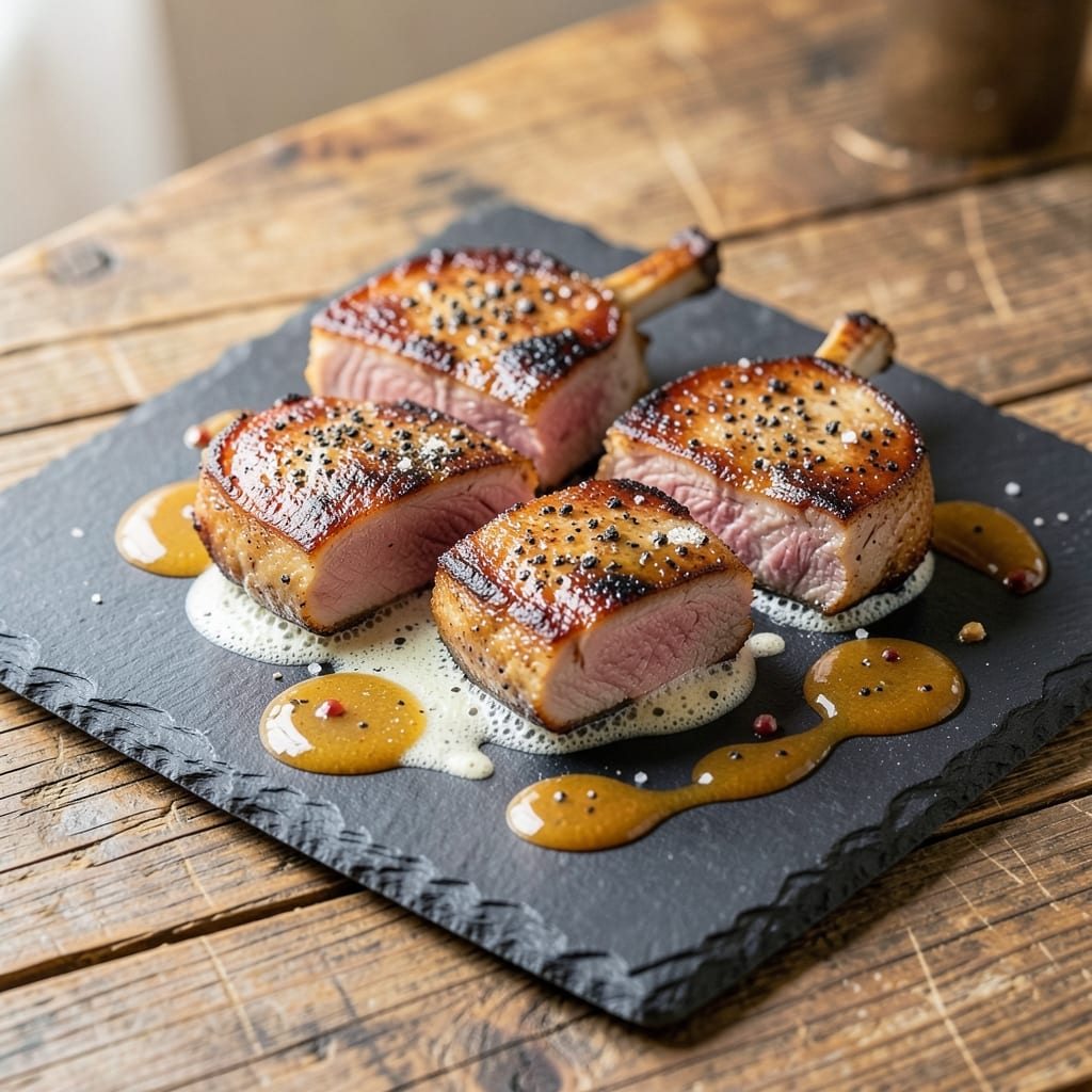 Best Rated Pork Chop Recipe: Pan-Seared Crisp With Molten Center Magic