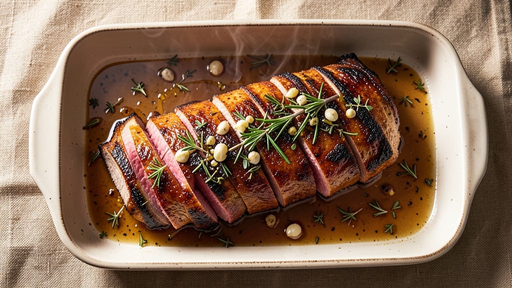 4 Lb Pork Loin Recipe: Herb-Crusted Roast With Juicy Medium-Rare Core
