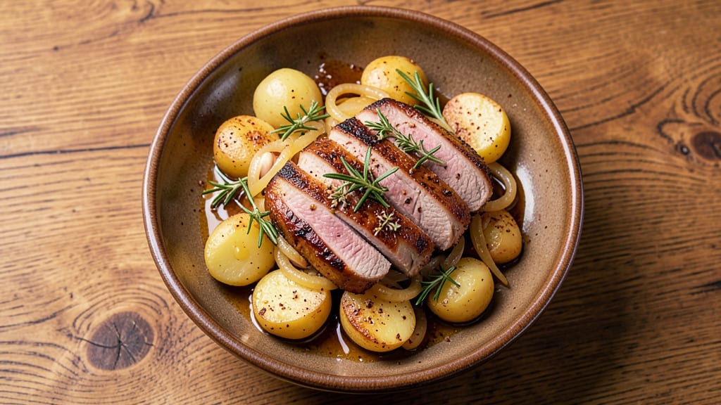 Amazing Pork Tenderloin Slow Cooker Recipe with Potatoes And: One-Pan Dinner That Feeds Crowds