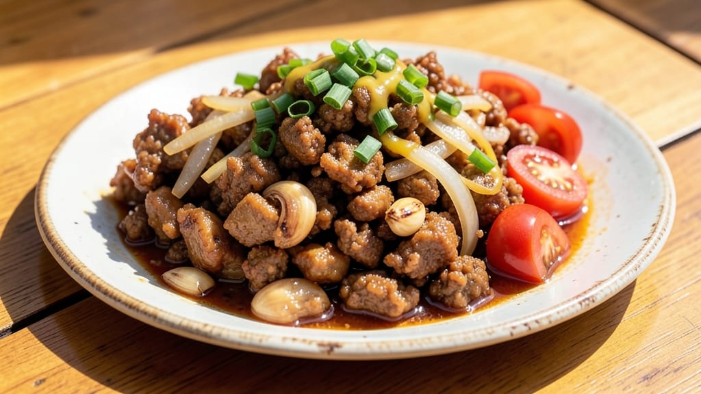 Filipino-Style Minced Pork Recipe: Crispy Edges, Silky Shreds in One Pan