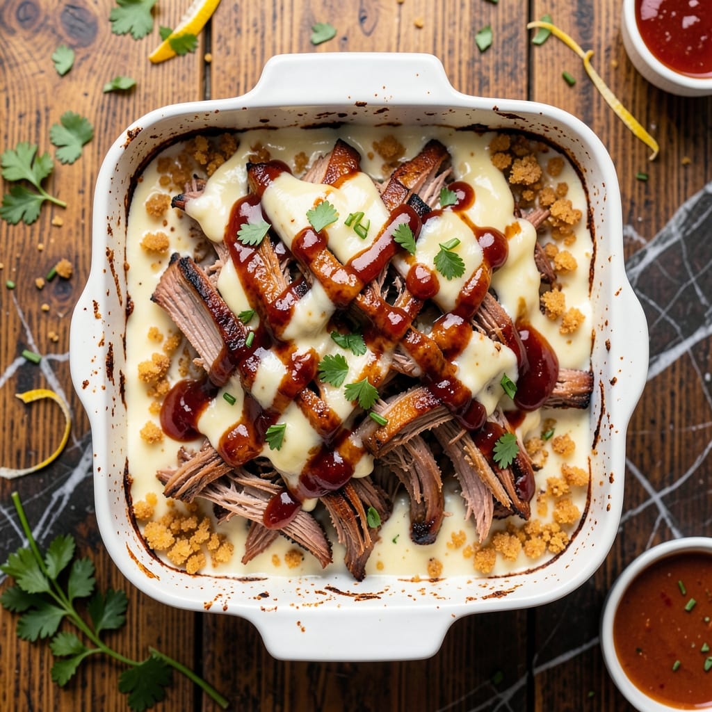 BBQ Pulled Pork Casserole Recipe: Cheesy Crisp-Top Shortcut for Game Day