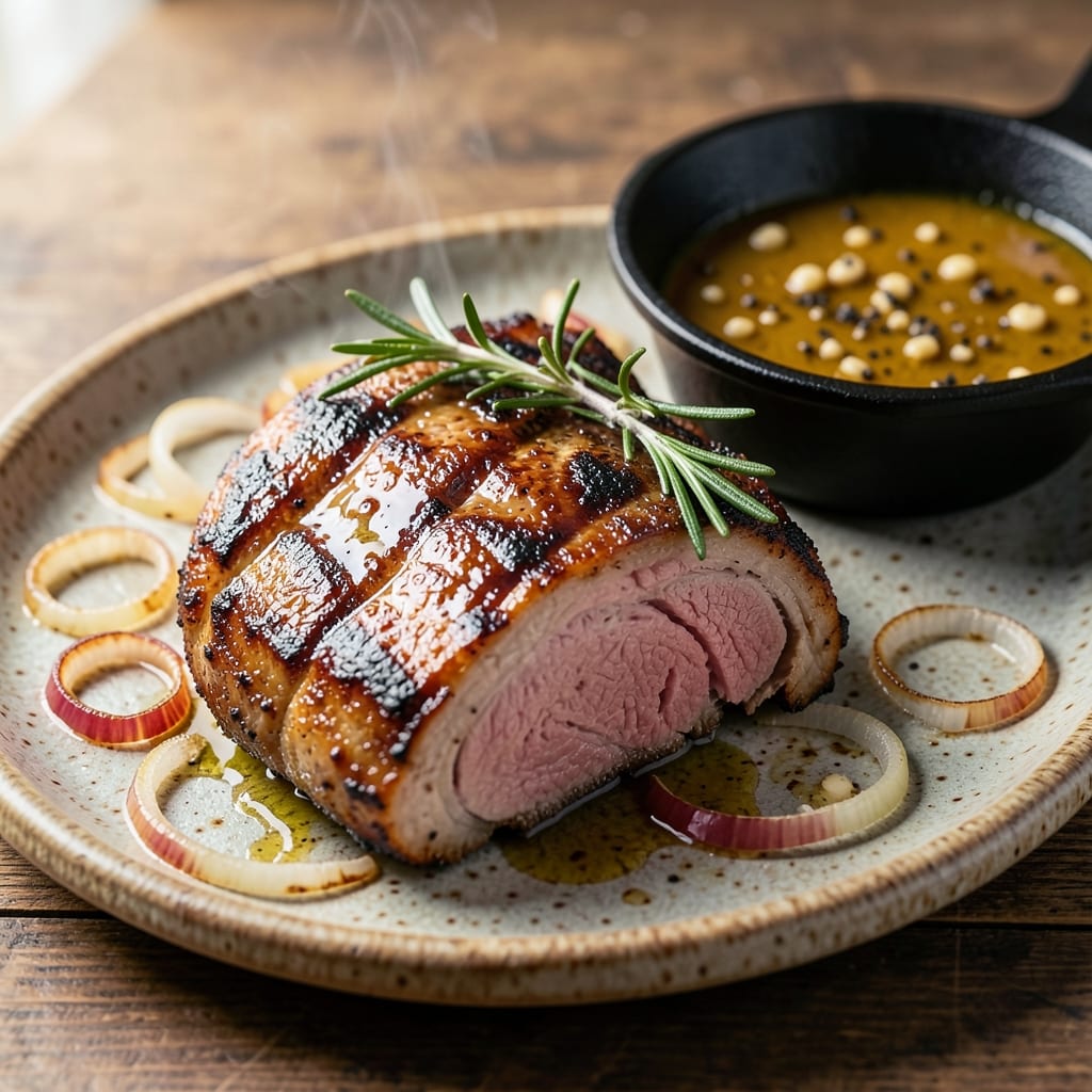 Best Grilled Pork Chops Recipe on Gas Grill: Charred Crust, Juicy Pink Centers