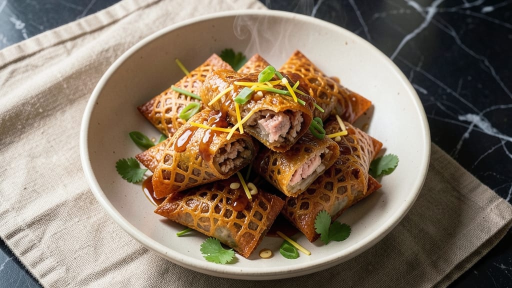 Minced Pork Spring Rolls Recipe: Crispy Wraps With Silky Pork Filling