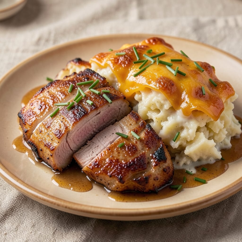 Betty Crocker Au Gratin Potatoes and Pork Chops Recipe: Golden Crust, Juicy Meat Pairing