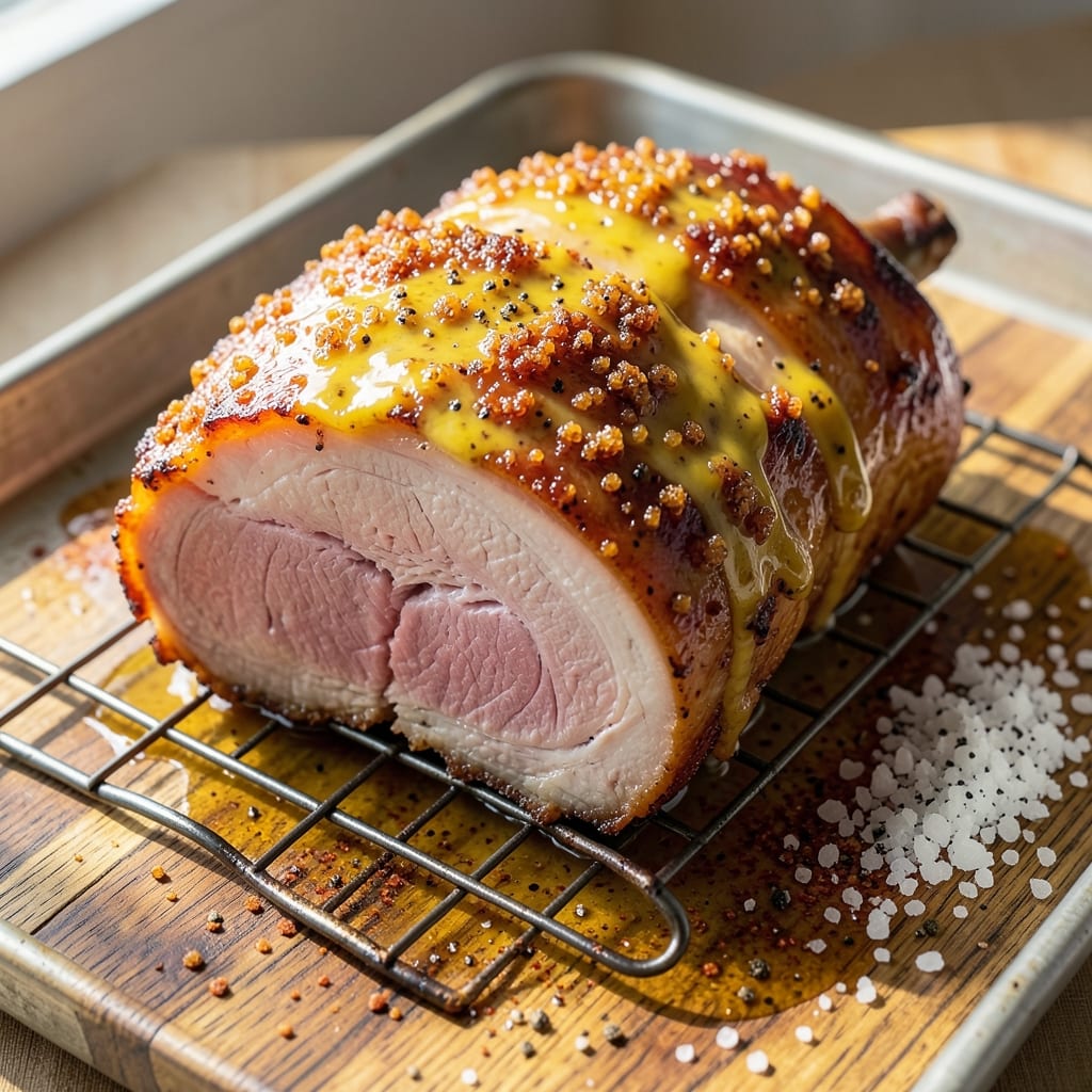 BBQ Pork Leg Roast Recipe: Smoky Bark and Shatterproof Tenderness