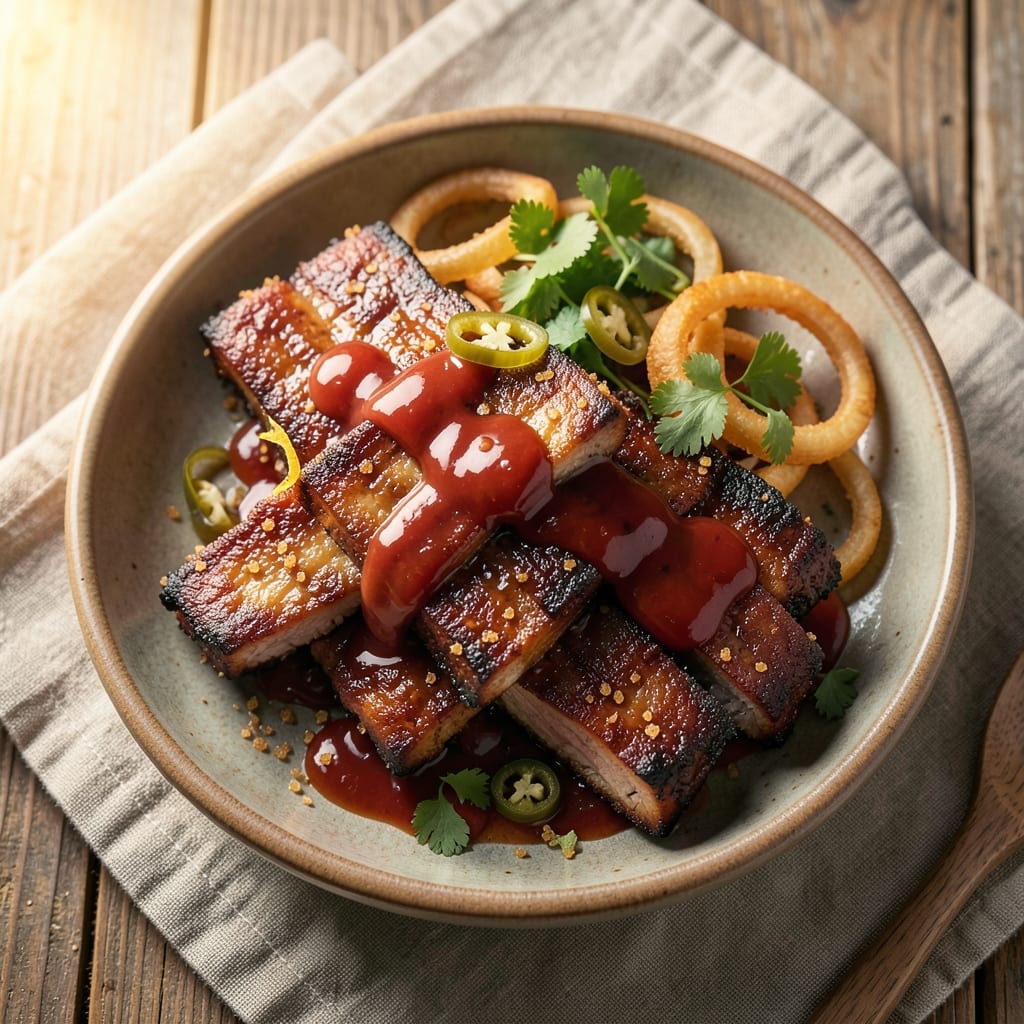 BBQ Pork Ribs Air Fryer Recipe: Crispy Bark Without the Smokehouse Wait
