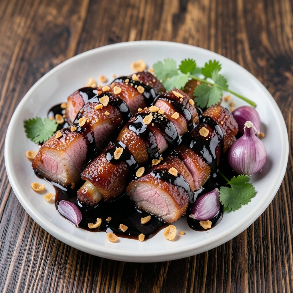 Black Vinegar Pork Trotters Recipe: Umami-Rich Crispy Bites with Tangy-Sweet Gloss
